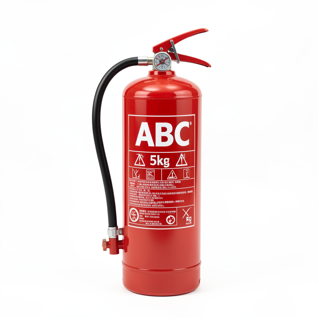 Matafuego triclase ABC de polvo químico seco
